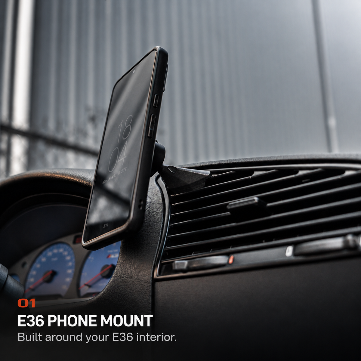 BMW E36 Phone Mount V7.2 product detail