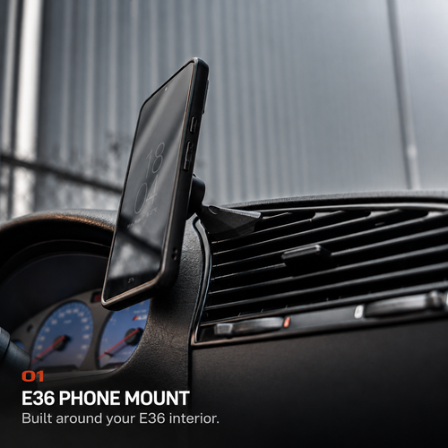 BMW E36 Phone Mount V7.2 product detail