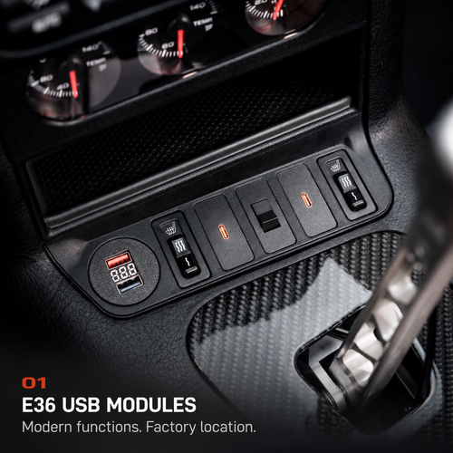 BMW E36 USB & Modular Switch System V7 product detail