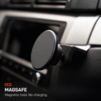 BMW E46 Phone Mount V3 - MAGSAFE: Magnetic hold. No charging.