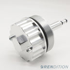 BMW CNC-machined aluminum oil cap adapter for M50 M52 S50 S52 M54 