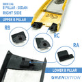 BMW E46 Sedan B-pillar trim repair kit