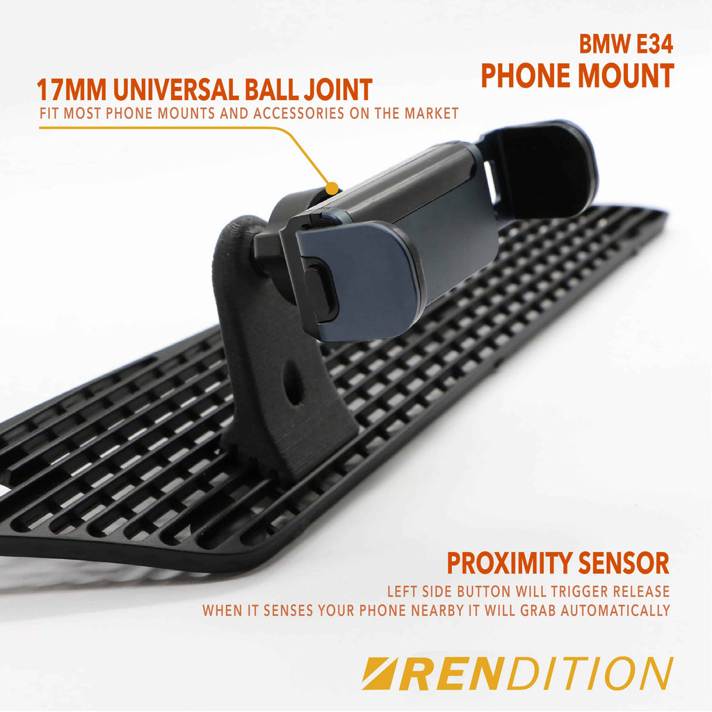 BMW E34 Phone Mount