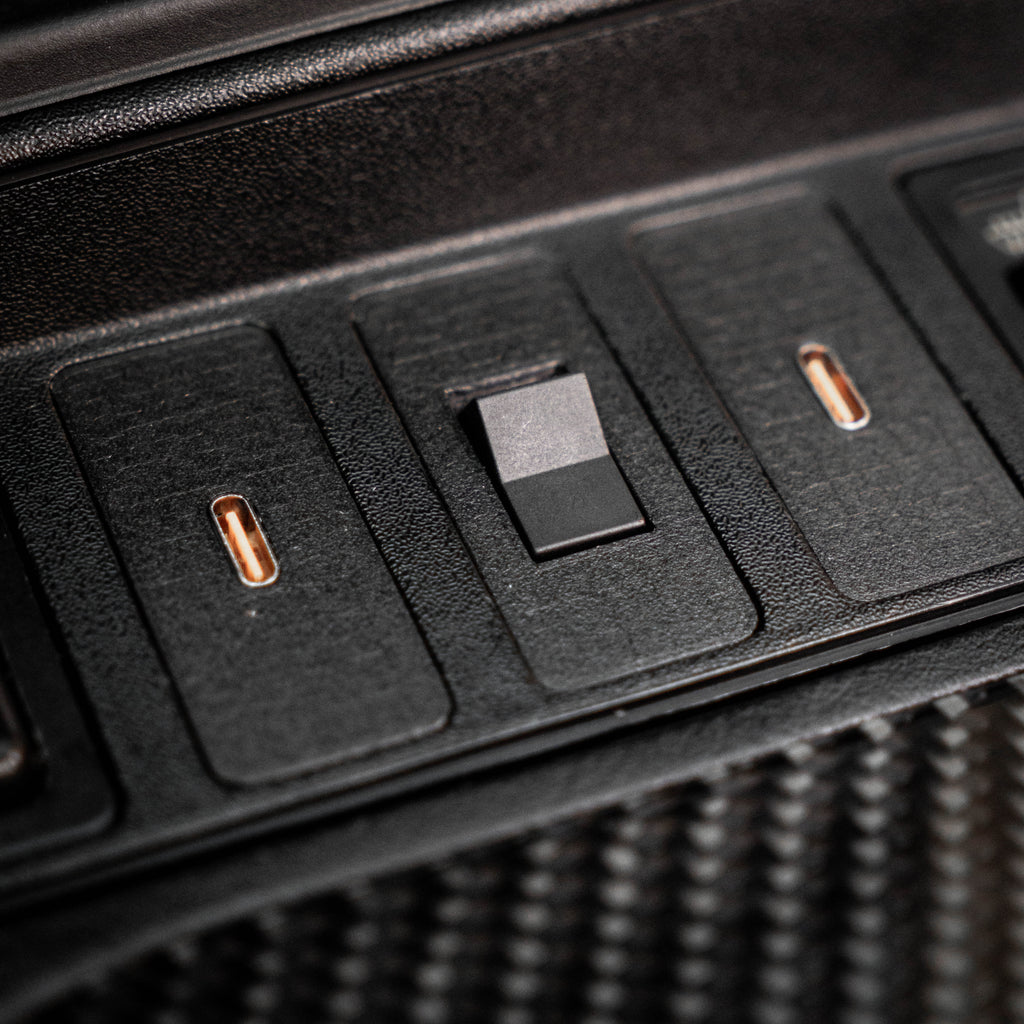 BMW E36 USB C switch panel module