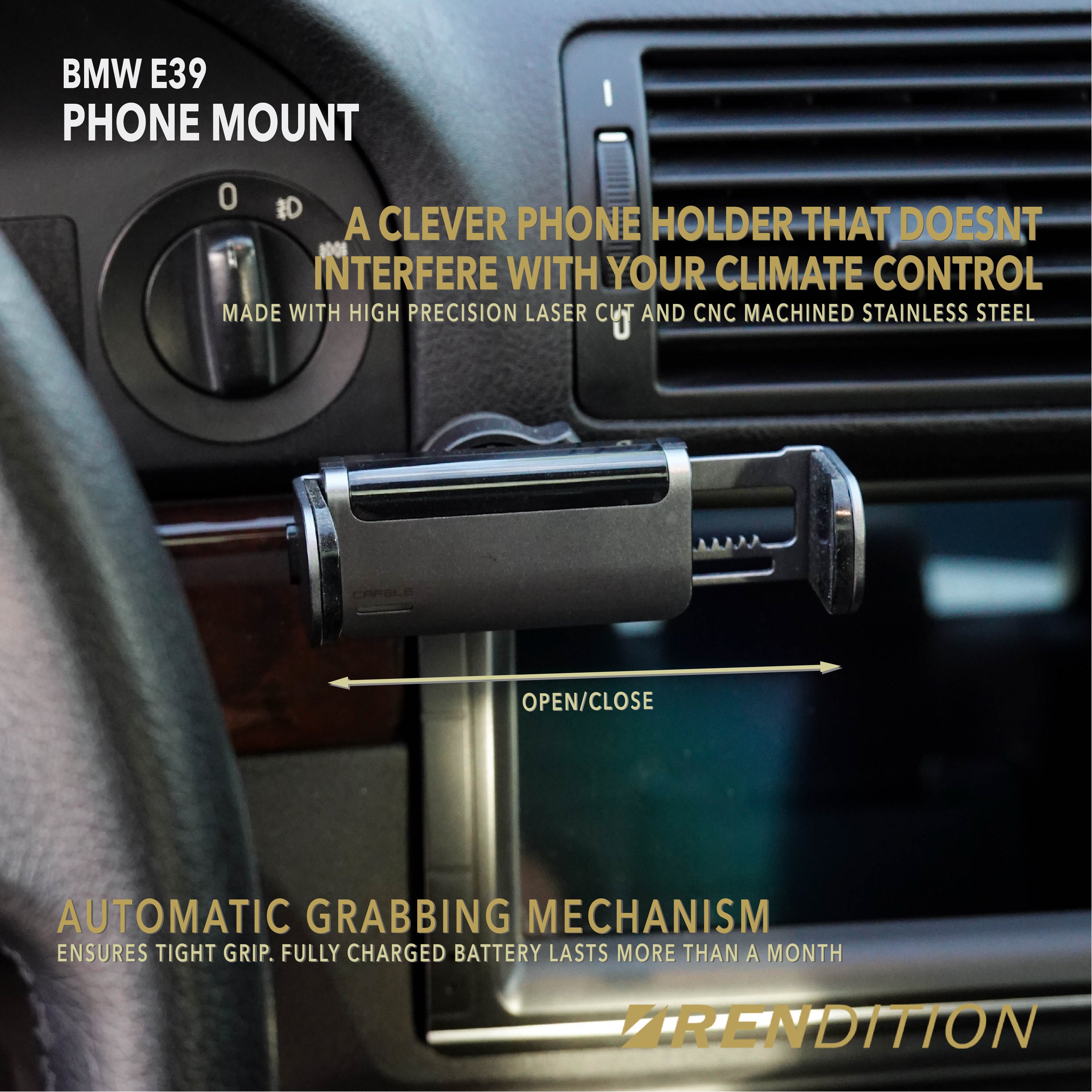 BMW E39 手機支架 V3