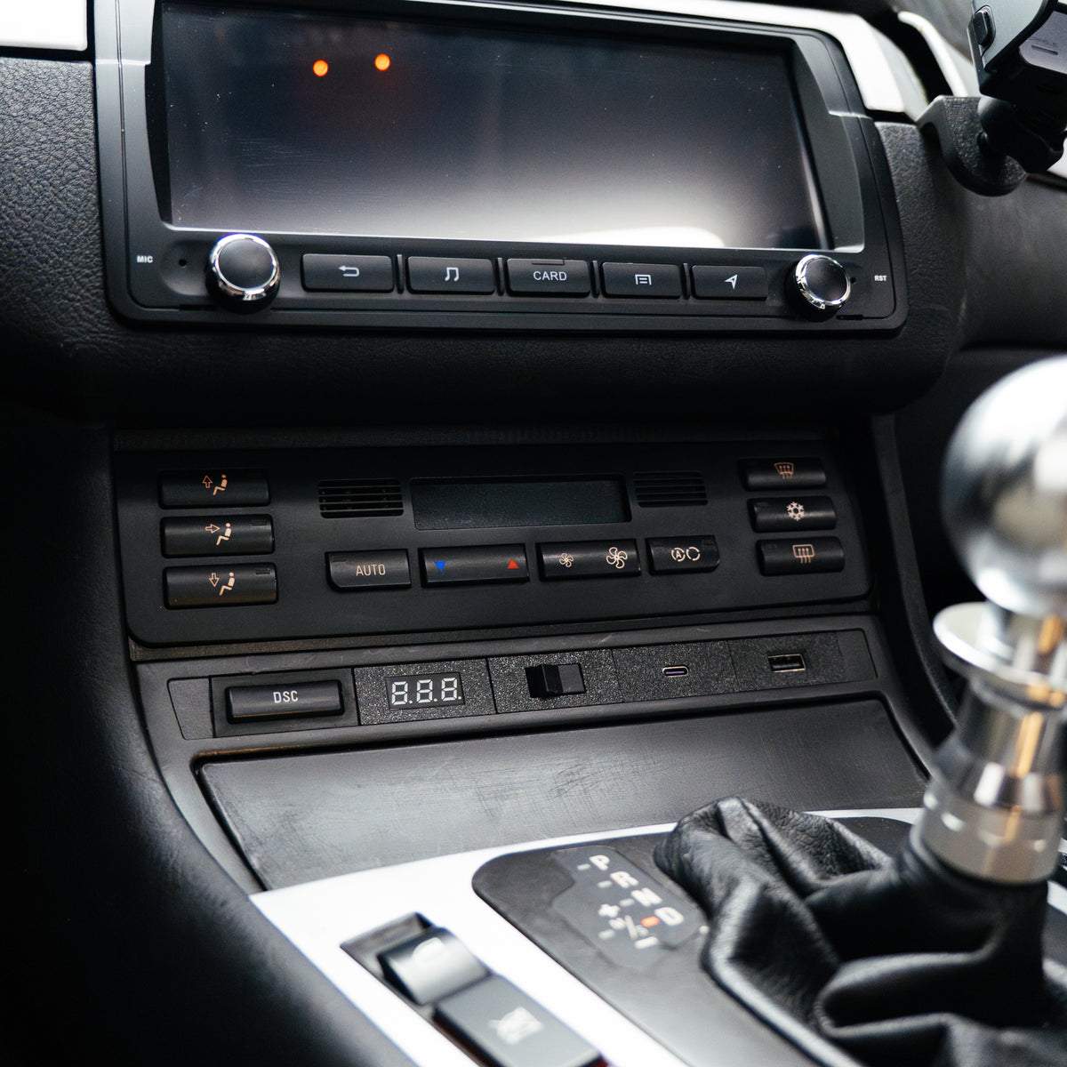 BMW E46 HVAC 系統移位套件