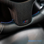 BMW E46 Custom Carbon Steering Wheel – Nappa, Alcantara, Forged or Twill Carbon