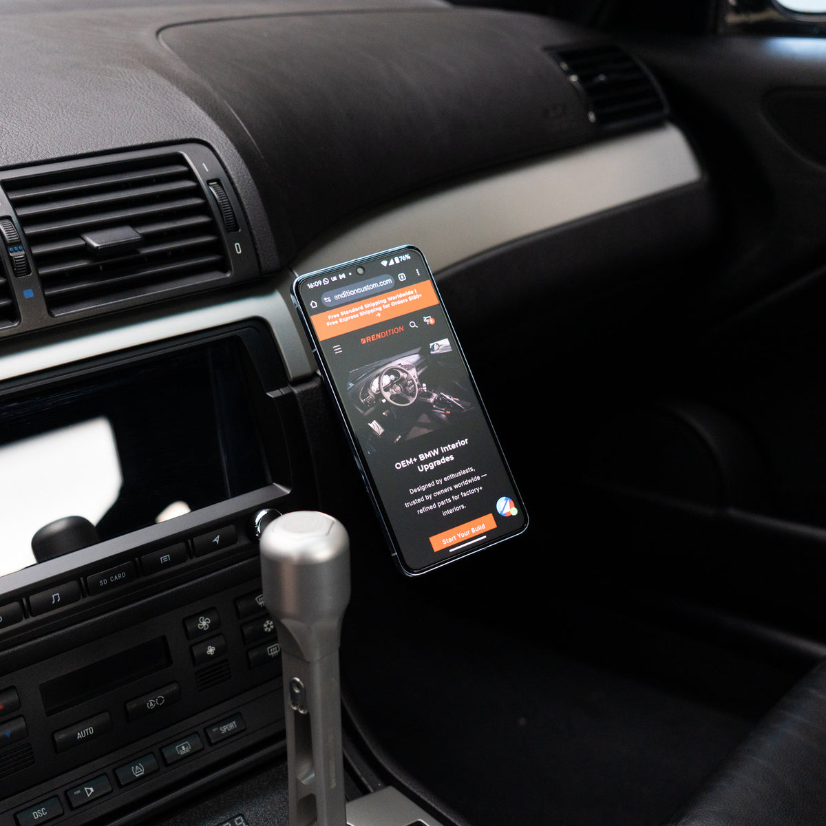 BMW E46 Phone Mount V3