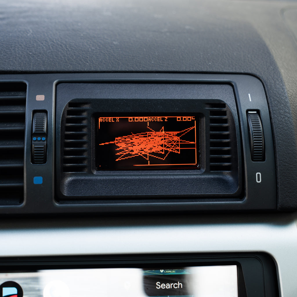 Rendition Gauge.S – 適用於BMW E39 和 E46 的中央通風口數位儀表