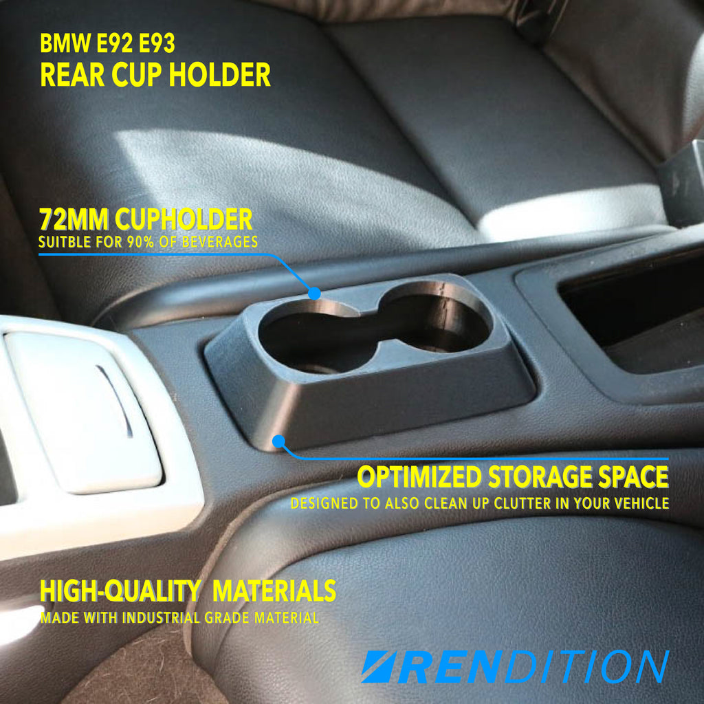 BMW E92 E93 REAR CUP HOLDER
