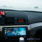 Rendition Gauge.S – 適用於BMW E39 和 E46 的中央通風口數位儀表