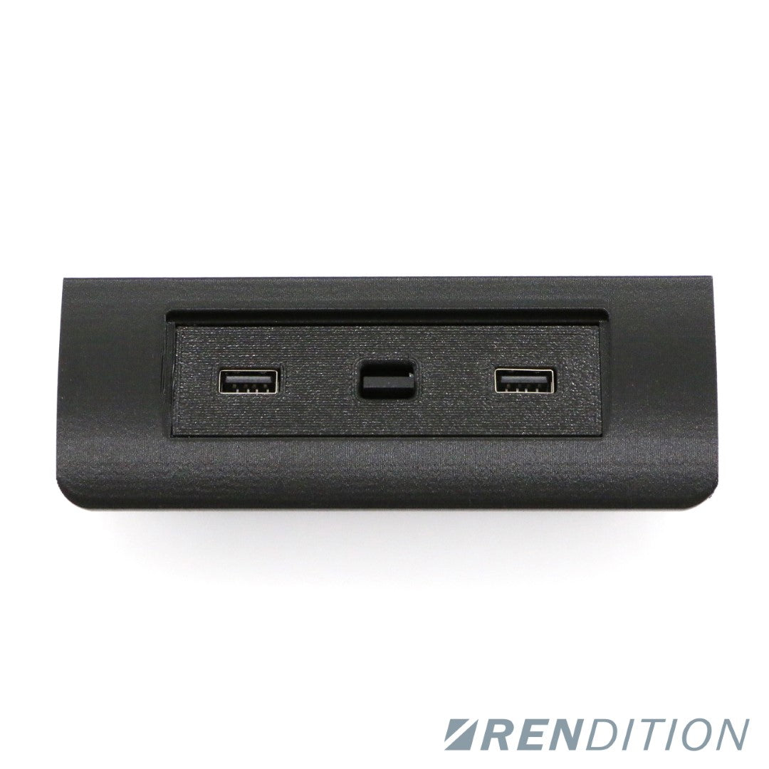 BMW E38 後座 USB 充電器