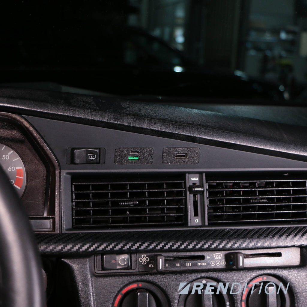 M-BENZ W201 FRONT USB CHARGING MODULES Mercedes Benz 190E