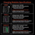 HONDA CIVIC EG ASHTRAY USB CHARGING MODULES (ALL 5th GEN EG, EH, EJ1, EJ2)
