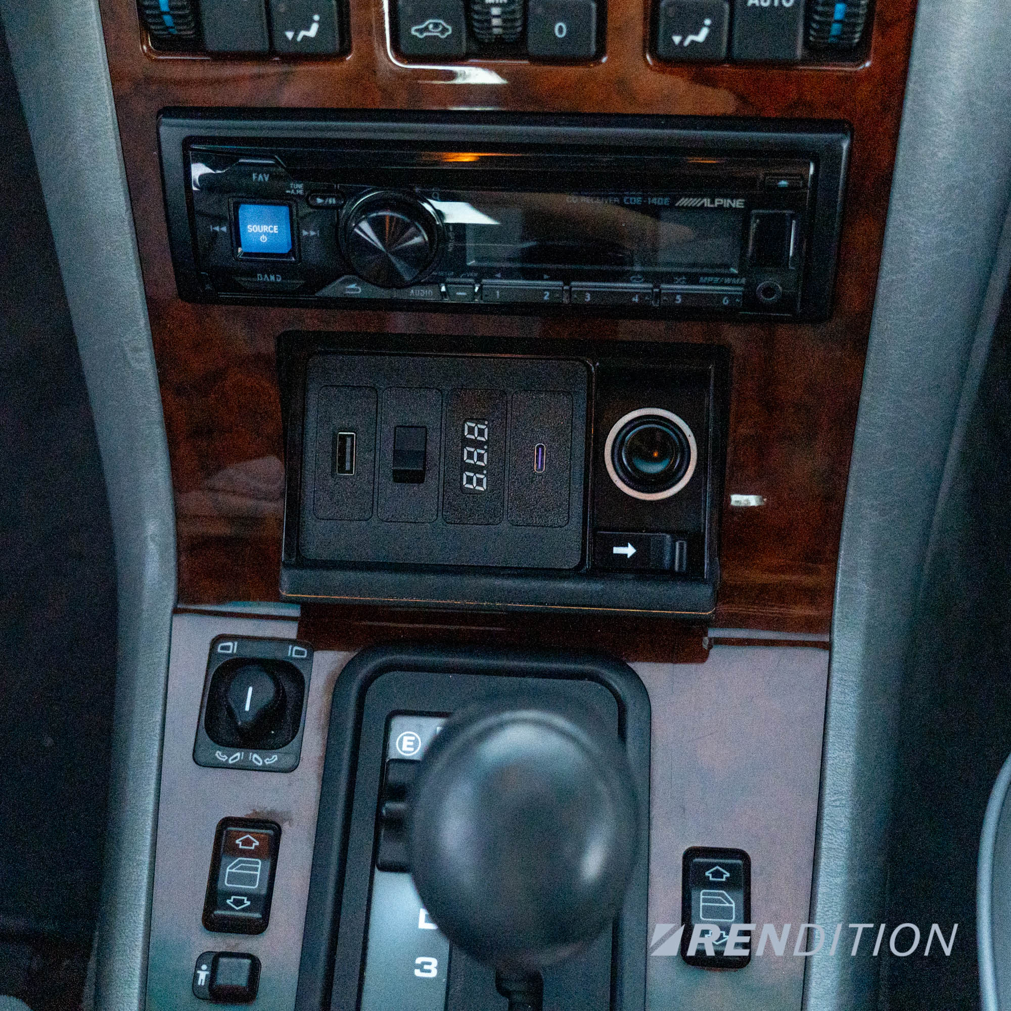 M-BENZ W140 FRONT USB CHARGING MODULES