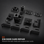 BMW E36 door card tab repair kit