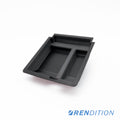 BMW E46 Center Console Storage Tray OEM Replacement Carbon Fiber Infused LHD RHD