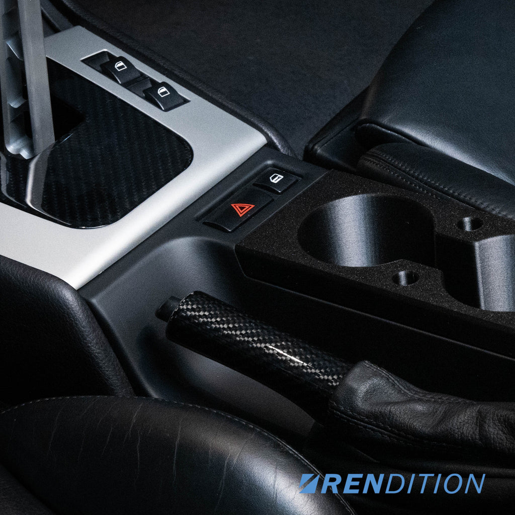 BMW E46 parking brake handle in carbon fiber