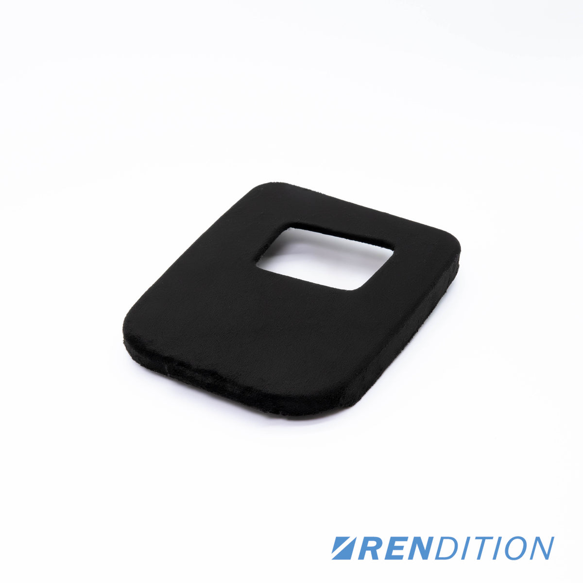 BMW E46 shift boot cover installed – suede finish
