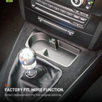 FACTORY FIT. MORE FUNCTION. Direct replacement for the original ashtray. Rendition 04.