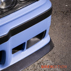BMW E36 fog light intake duct replacing OEM fog light with ram-air setup