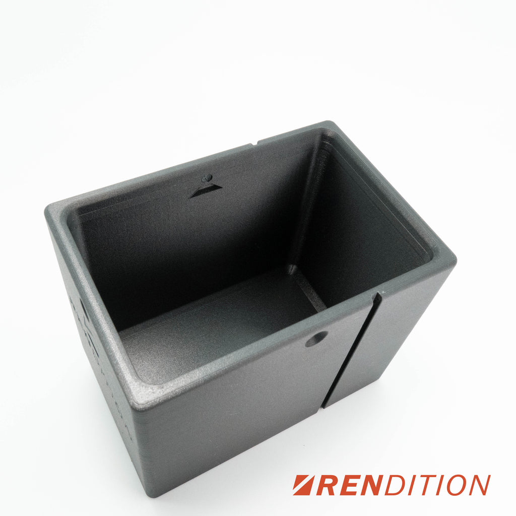 BMW E36 trunk oil bottle holder for spare motor oil storage