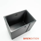 BMW E36 trunk oil bottle holder for spare motor oil storage
