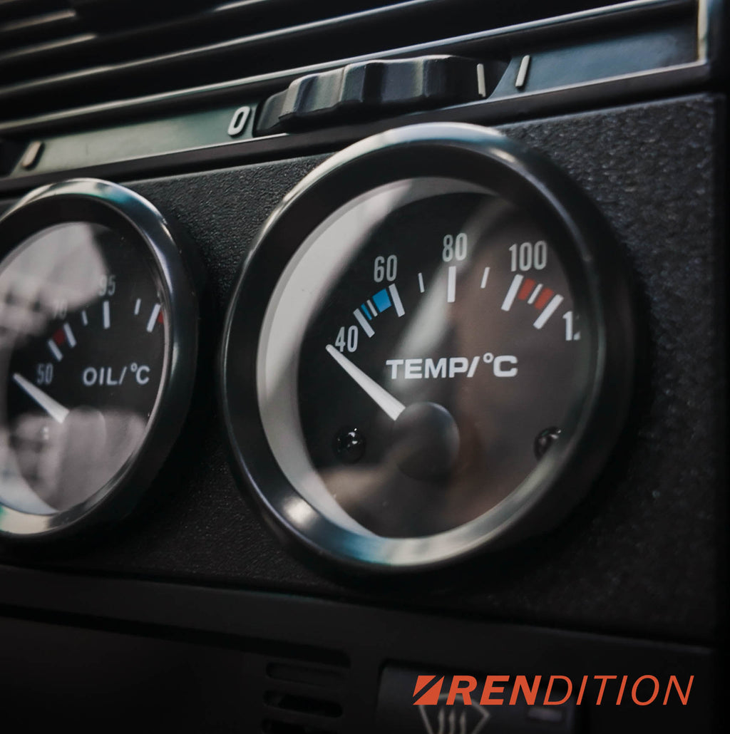 BMW E36 radio delete panel with blank and triple gauge options