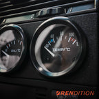BMW E36 radio delete panel with blank and triple gauge options